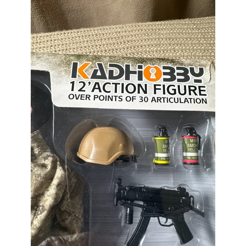 KADHOBBY Special Forces 12 Inch Action Figure 1/6 Scale Military Soldier ACU
